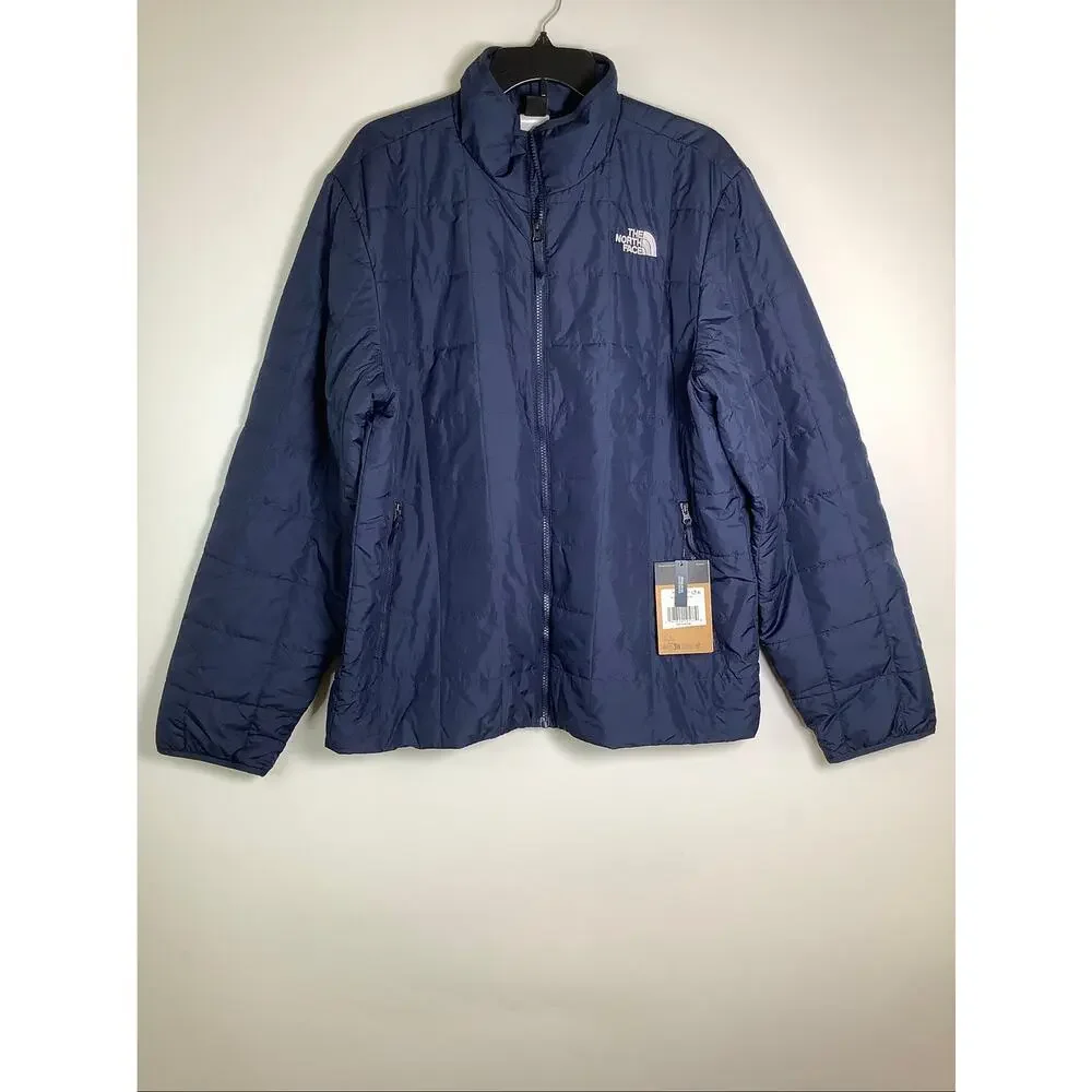 The North Face Men's L Summit Navy Junction Insulated Puffer Jacket N4-2